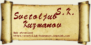 Svetoljub Kuzmanov vizit kartica